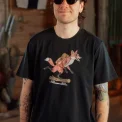 LAKOR - Pushing the Log T-shirt - Moonless Night