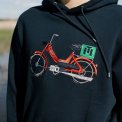 LAKOR - Red Maxi Hoodie - Blueberry