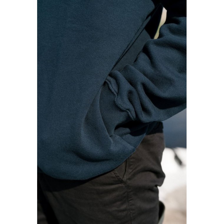 LAKOR - Red Maxi Hoodie - Blueberry