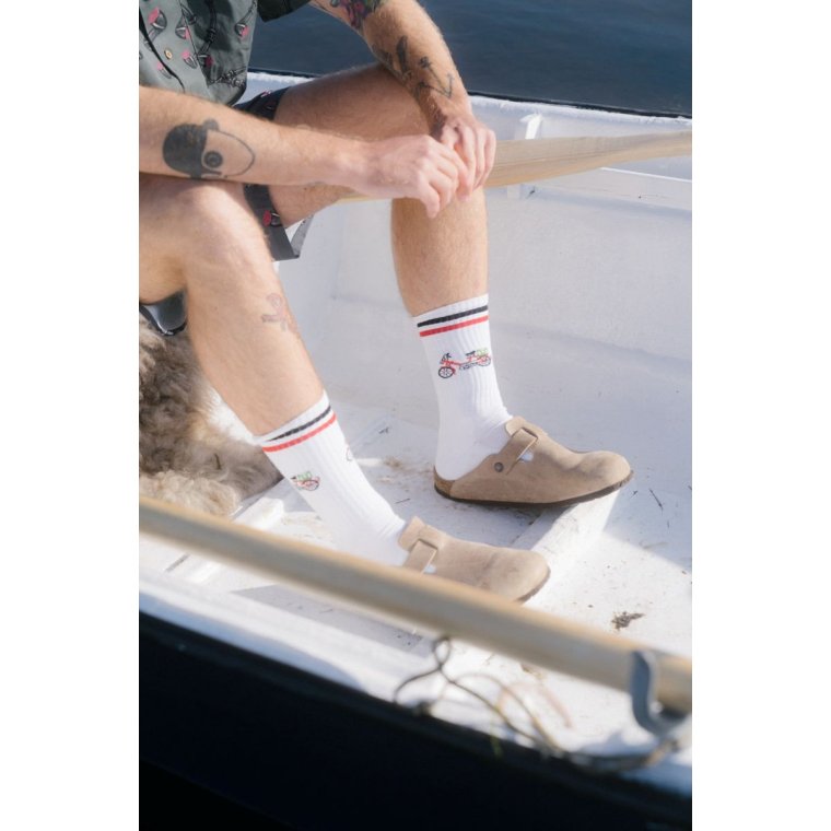 LAKOR - Red Maxi Socks	