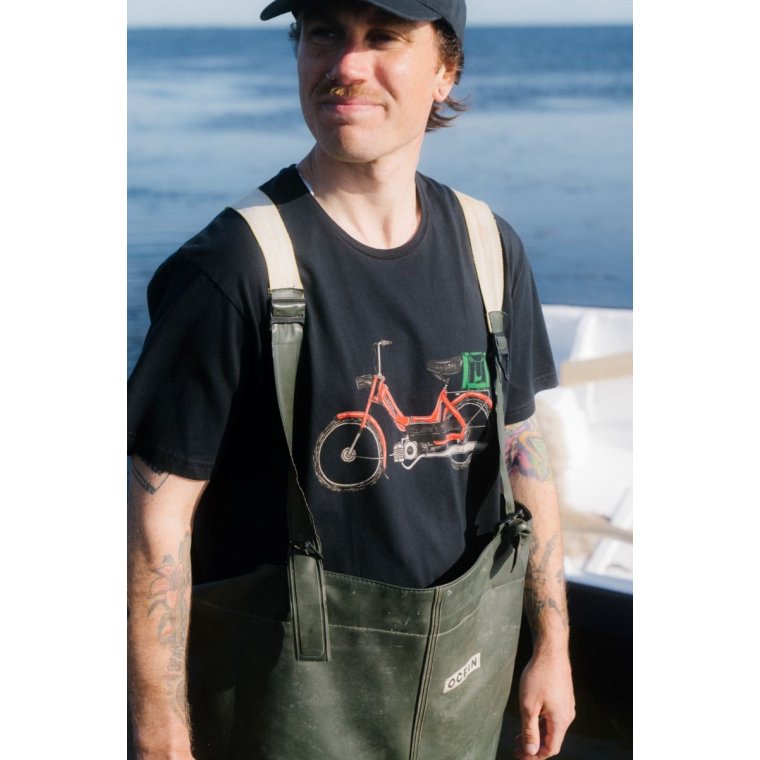 LAKOR - Red Maxi T-shirt - Moonless Night