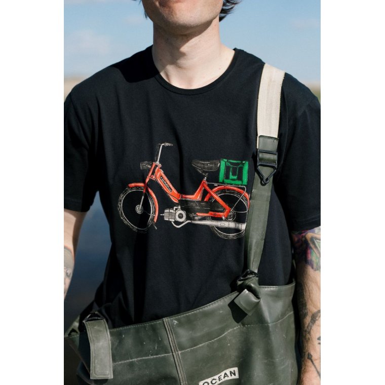 LAKOR - Red Maxi T-shirt - Moonless Night