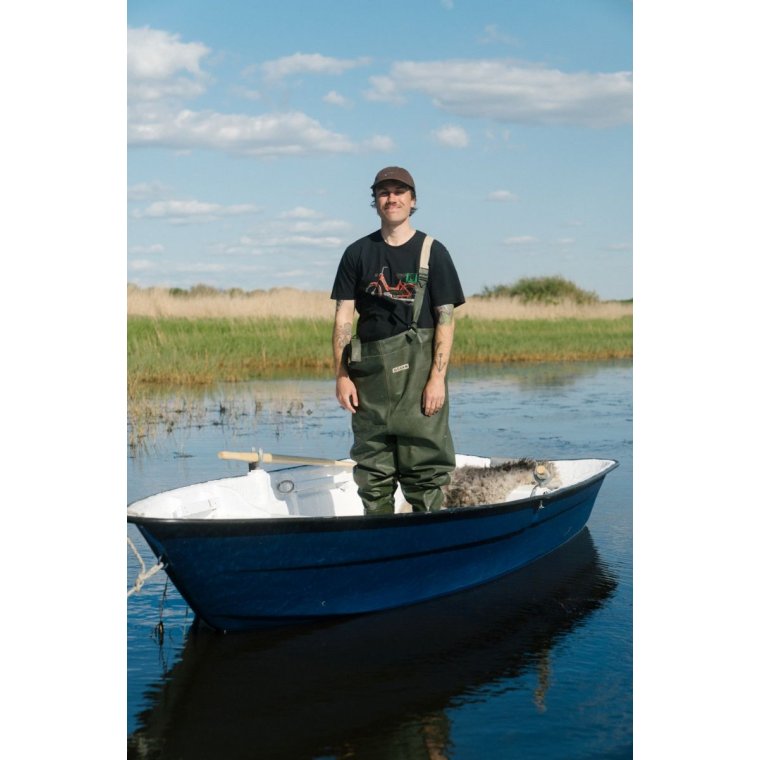 LAKOR - Red Maxi T-shirt - Moonless Night