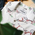 LAKOR - RED PUCH SHIRT - Star White