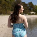 All By Voss - Rita Badedragt, Tube Swim - Botanical Pansy