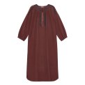 HABIBA - ROMANIA LONG DRESS - BURGUNDY