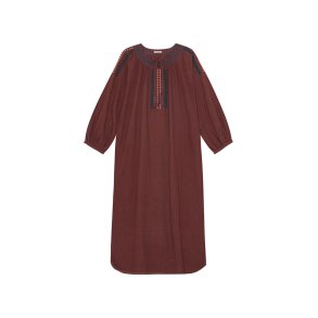 HABIBA - ROMANIA LONG DRESS - BURGUNDY