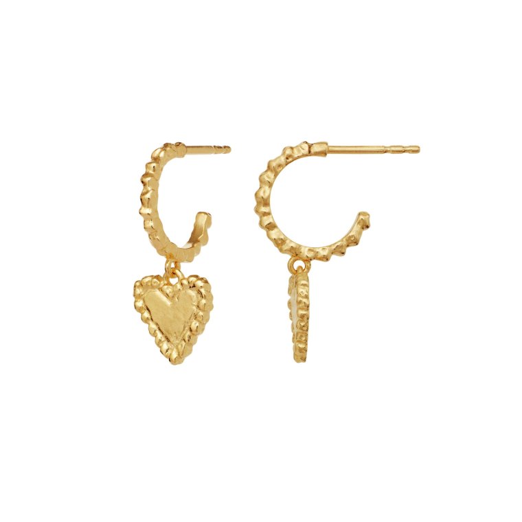 Maanesten - Rosalinde Earrings - Forgyldt