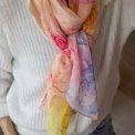 All By Voss - Long Cotton Scarf - Rose Field