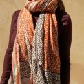 Craft Sisters - Bagru Scarf - Rust - 119