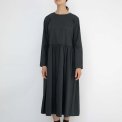 Studio Feder - SABINE DRESS - COTTON - BLACK PINSTRIPE