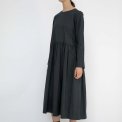 Studio Feder - SABINE DRESS - COTTON - BLACK PINSTRIPE