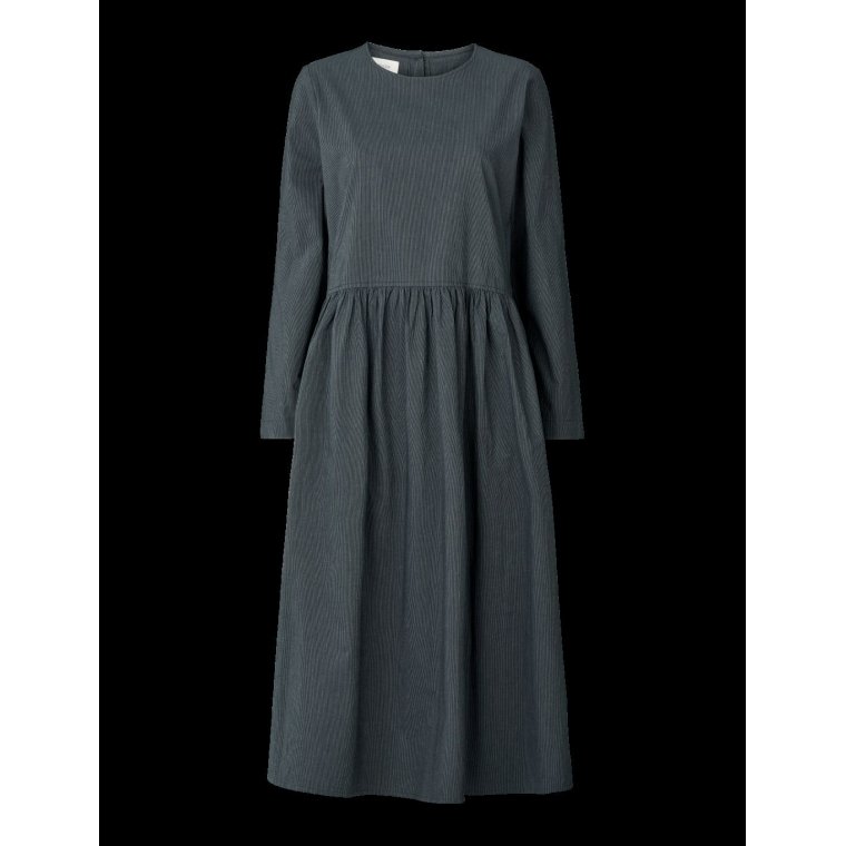 Studio Feder - SABINE DRESS - COTTON - BLACK PINSTRIPE