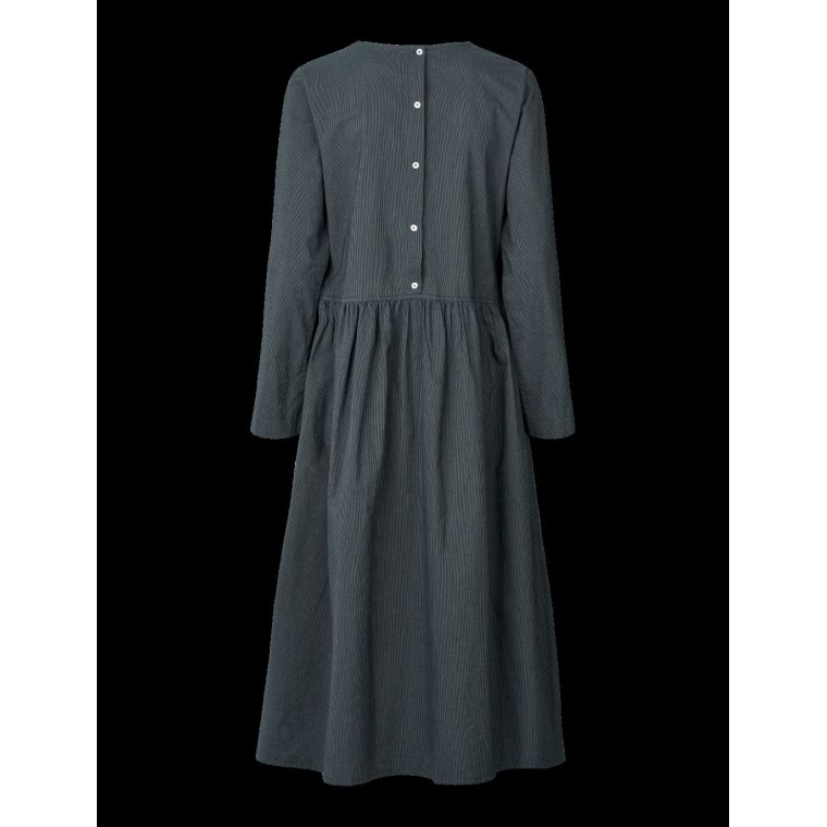 Studio Feder - SABINE DRESS - COTTON - BLACK PINSTRIPE