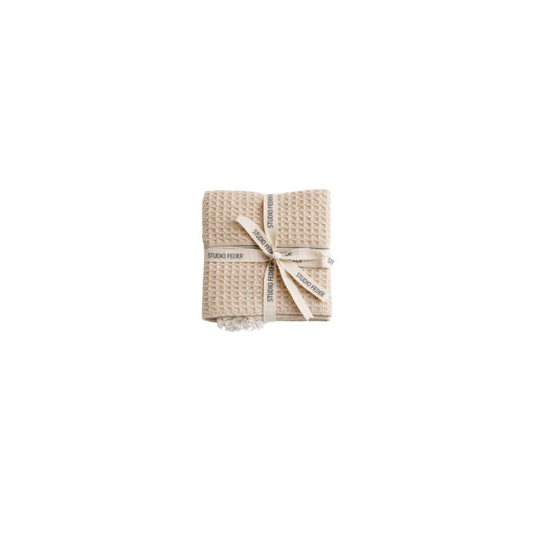 Studio Feder - SAGA KITCHEN CLOTH - 2 PACK - PEBBLE RAIN