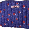 HABIBA - SAKURA makeup clutch - JAPAN BLUE