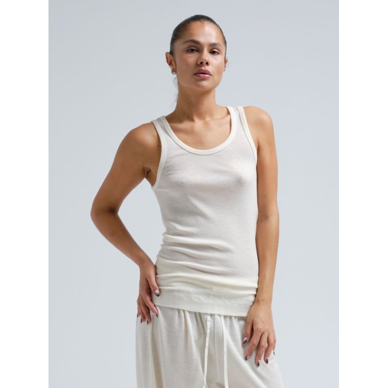 SEAMLESS BASIC - Woolen Isa - Off-White