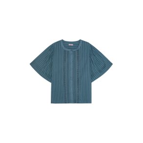 HABIBA - LAURA BUTTERFLY SHIRT - SEA