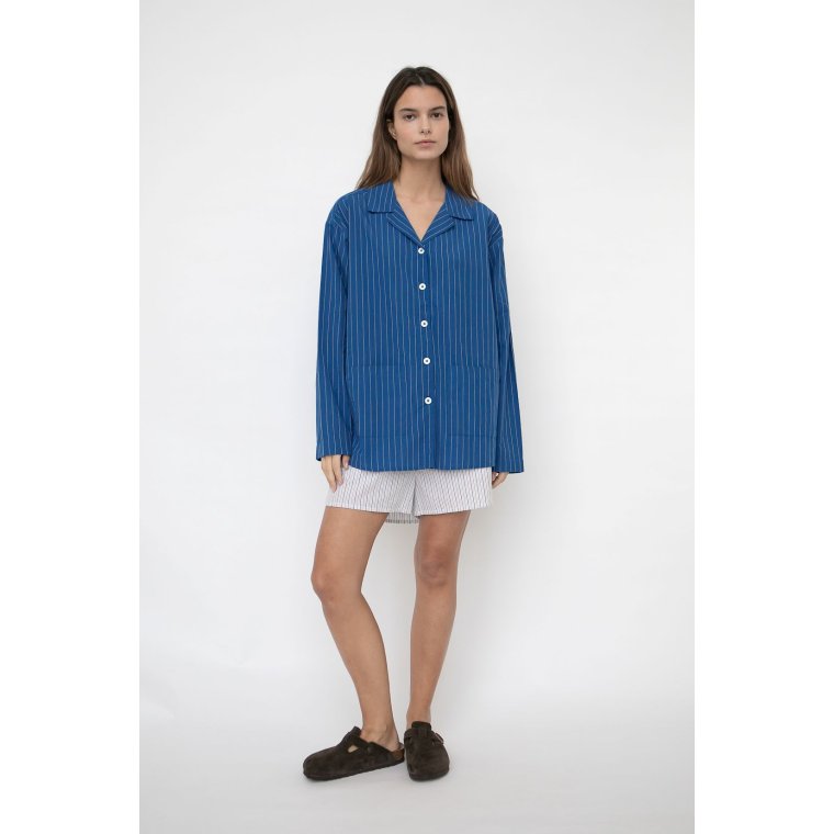Studio Feder - SILJA SHIRT - COTTON - WINTER DIP
