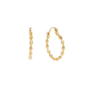 PICO - Nixie Hoops - forgyldt