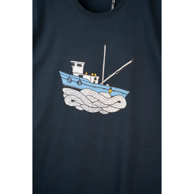 LAKOR - Fishing Vessel T-shirt - Blueberry