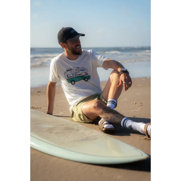 LAKOR - Forest Camper T-shirt - Starwhite