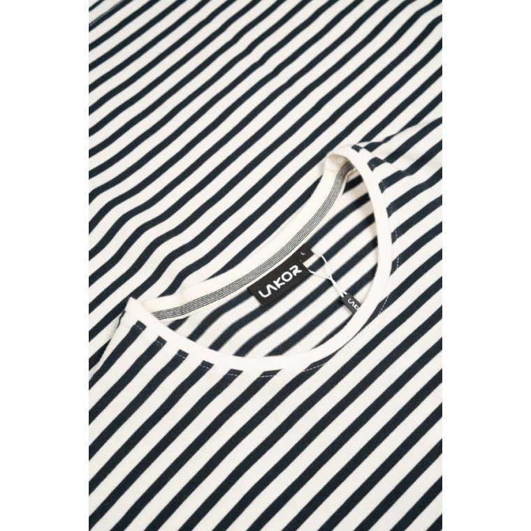 LAKOR - Ahoy! Mini Ocean Camper T-shirt - Blueberry/Starwhite