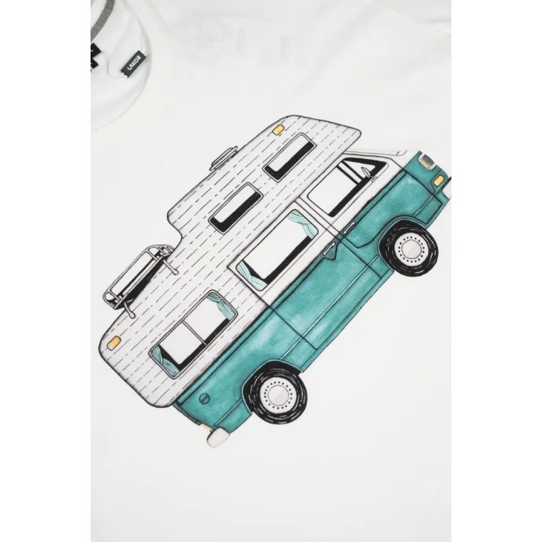 LAKOR - Forest Camper T-shirt - Starwhite