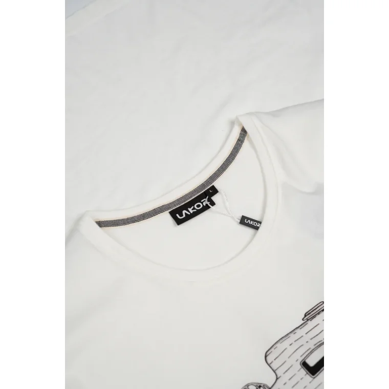 LAKOR - Forest Camper T-shirt - Starwhite