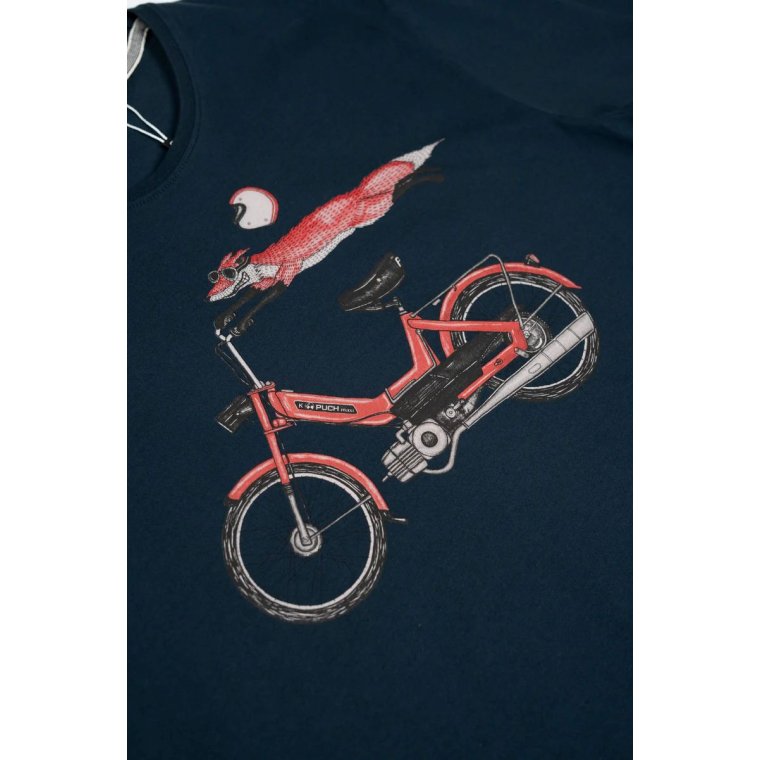 LAKOR - Foxtail T-shirt - Blueberry