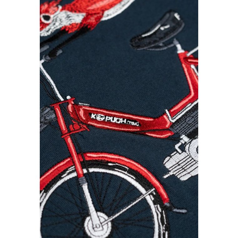 LAKOR - Foxtail Crewneck - Blueberry