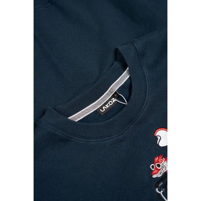 LAKOR - Foxtail Crewneck - Blueberry
