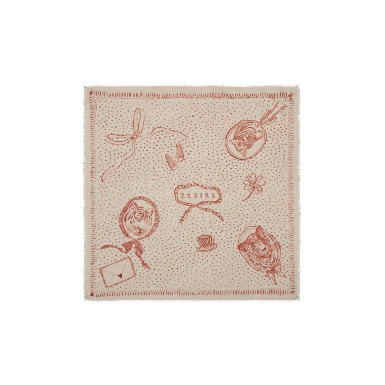 HABIBA - STORIA SCARF - SAND