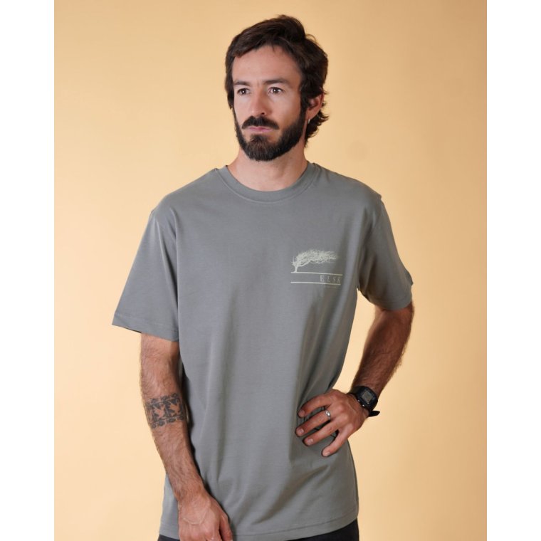 Elsk - ST�RK VIND CH MEN'S BRUSHED T-SHIRT - CASTOR GRAY