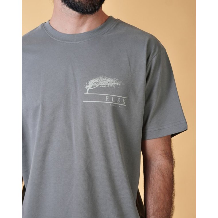 Elsk - ST�RK VIND CH MEN'S BRUSHED T-SHIRT - CASTOR GRAY