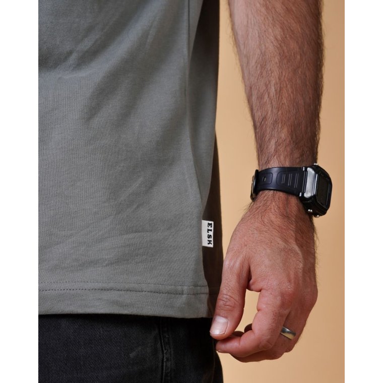 Elsk - ST�RK VIND CH MEN'S BRUSHED T-SHIRT - CASTOR GRAY