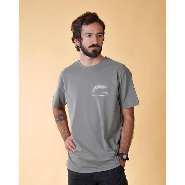 Elsk - ST�RK VIND CH MEN'S BRUSHED T-SHIRT - CASTOR GRAY