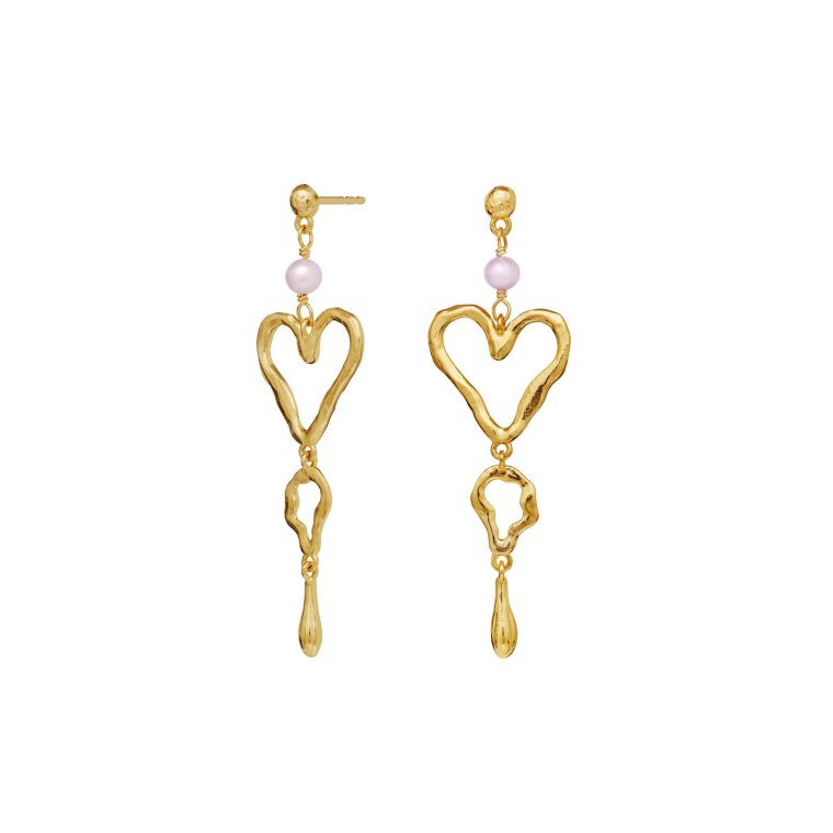 Maanesten - Sabrina Earrings - Forgyldt