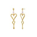 Maanesten - Sabrina Earrings - Forgyldt