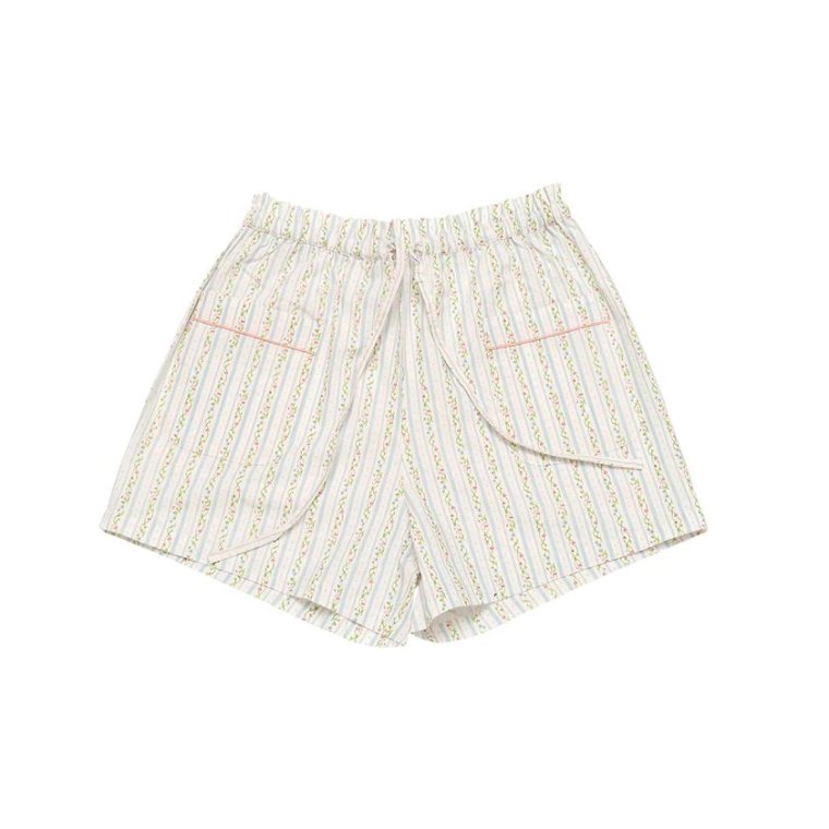 Maanesten - Sanha Shorts - Summer Stripe Blue