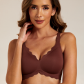 Femifemme - SoftScallop Full Coverage B�jlefri BH - Velvet Chocolate