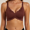 Femifemme - SoftScallop Full Coverage B�jlefri BH - Velvet Chocolate