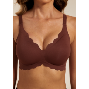 Femifemme - SoftScallop Full Coverage B�jlefri BH - Velvet Chocolate
