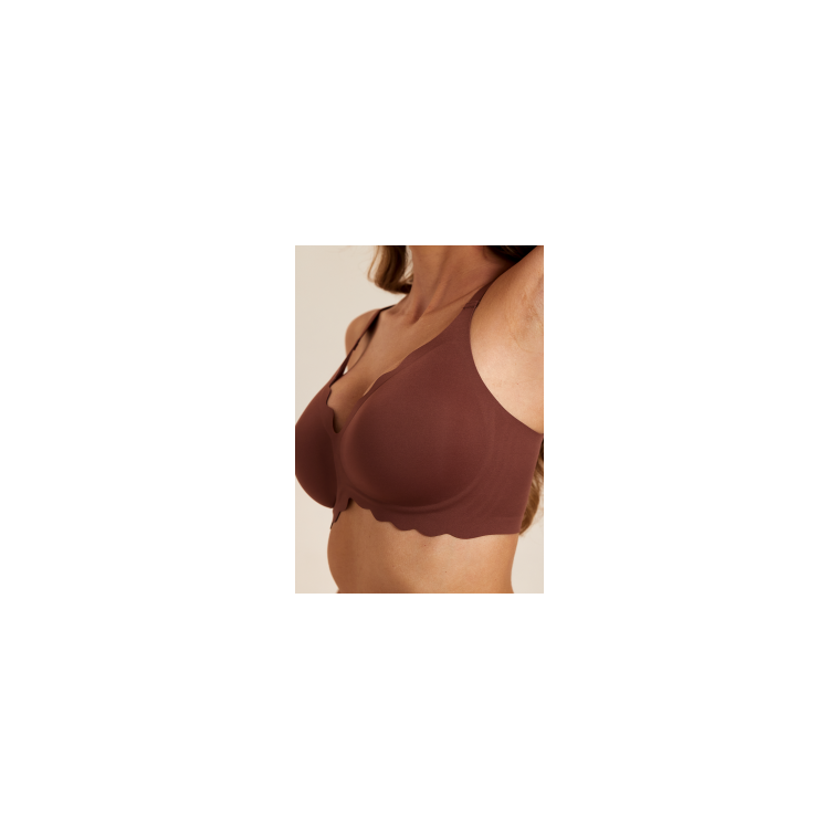 Femifemme - SoftScallop Full Coverage B�jlefri BH - Velvet Chocolate