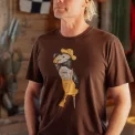 LAKOR - Sea Parrot Seaman T-shirt - Chicory Coffee