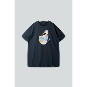 LAKOR - Seagull in a Cup T-shirt - Blueberry