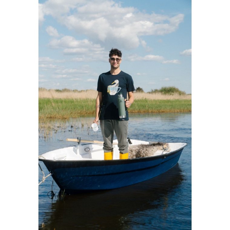 LAKOR - Seagull in a Cup T-shirt - Blueberry