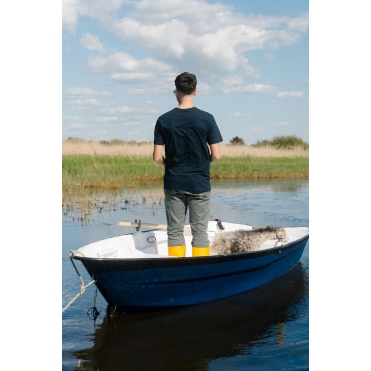 LAKOR - Seagull in a Cup T-shirt - Blueberry