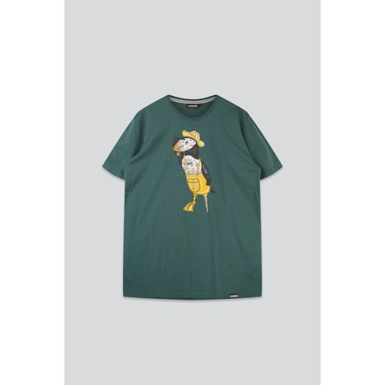 LAKOR - Seaparrot Seaman T-shirt - Green Gables