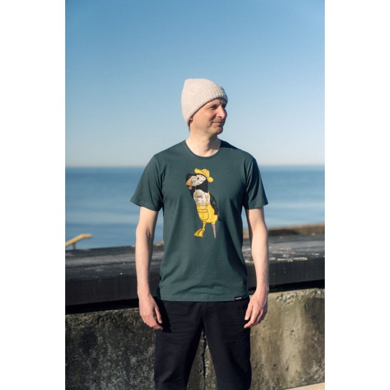 LAKOR - Seaparrot Seaman T-shirt - Green Gables